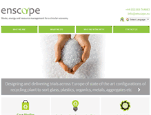 Tablet Screenshot of enscape.eu